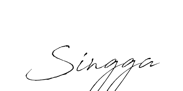 Also we have Singga name is the best signature style. Create professional handwritten signature collection using Antro_Vectra autograph style. Singga signature style 6 images and pictures png