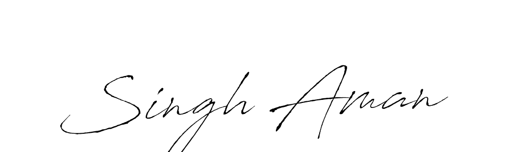 Also You can easily find your signature by using the search form. We will create Singh Aman name handwritten signature images for you free of cost using Antro_Vectra sign style. Singh Aman signature style 6 images and pictures png