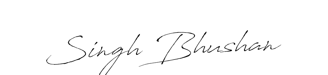 Design your own signature with our free online signature maker. With this signature software, you can create a handwritten (Antro_Vectra) signature for name Singh Bhushan. Singh Bhushan signature style 6 images and pictures png