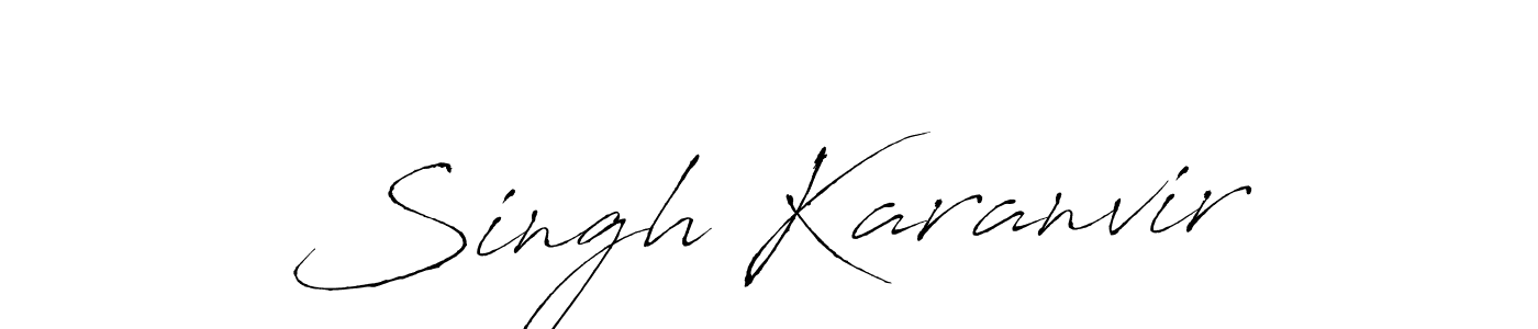 You should practise on your own different ways (Antro_Vectra) to write your name (Singh Karanvir) in signature. don't let someone else do it for you. Singh Karanvir signature style 6 images and pictures png