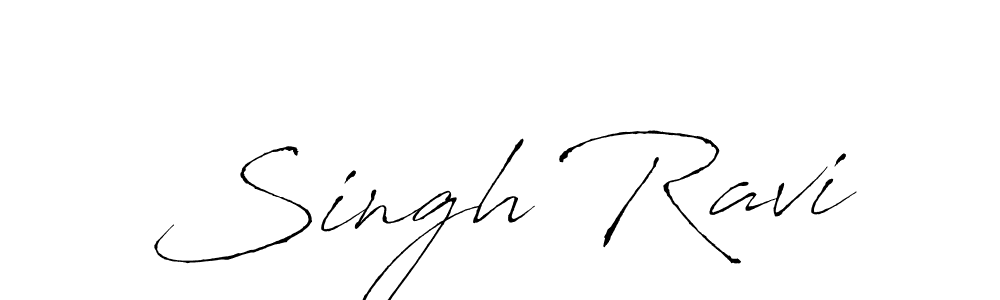 How to make Singh Ravi signature? Antro_Vectra is a professional autograph style. Create handwritten signature for Singh Ravi name. Singh Ravi signature style 6 images and pictures png