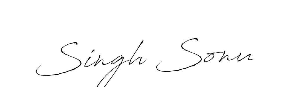 The best way (Antro_Vectra) to make a short signature is to pick only two or three words in your name. The name Singh Sonu include a total of six letters. For converting this name. Singh Sonu signature style 6 images and pictures png