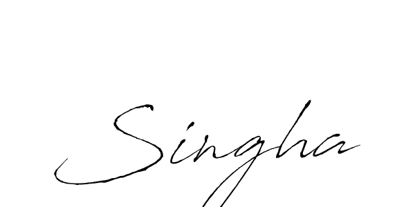 How to Draw Singha signature style? Antro_Vectra is a latest design signature styles for name Singha. Singha signature style 6 images and pictures png