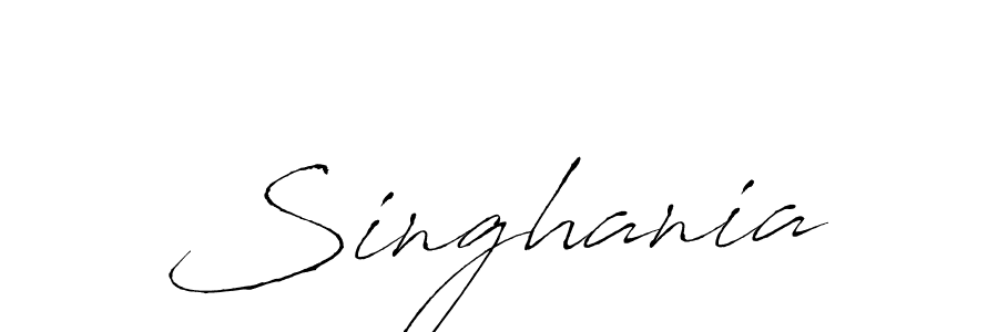 Similarly Antro_Vectra is the best handwritten signature design. Signature creator online .You can use it as an online autograph creator for name Singhania. Singhania signature style 6 images and pictures png