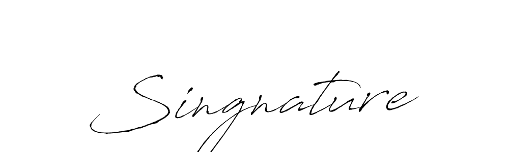 Design your own signature with our free online signature maker. With this signature software, you can create a handwritten (Antro_Vectra) signature for name Singnature. Singnature signature style 6 images and pictures png