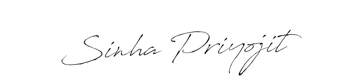 This is the best signature style for the Sinha Priyojit name. Also you like these signature font (Antro_Vectra). Mix name signature. Sinha Priyojit signature style 6 images and pictures png