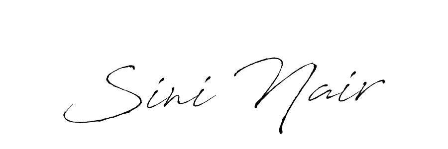 Make a beautiful signature design for name Sini Nair. Use this online signature maker to create a handwritten signature for free. Sini Nair signature style 6 images and pictures png