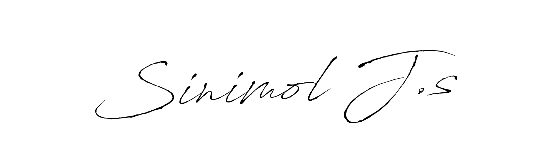 Also You can easily find your signature by using the search form. We will create Sinimol J.s name handwritten signature images for you free of cost using Antro_Vectra sign style. Sinimol J.s signature style 6 images and pictures png