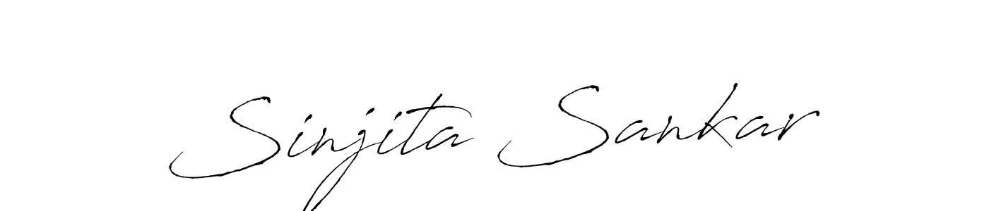 Use a signature maker to create a handwritten signature online. With this signature software, you can design (Antro_Vectra) your own signature for name Sinjita Sankar. Sinjita Sankar signature style 6 images and pictures png