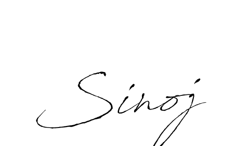 How to make Sinoj signature? Antro_Vectra is a professional autograph style. Create handwritten signature for Sinoj name. Sinoj signature style 6 images and pictures png