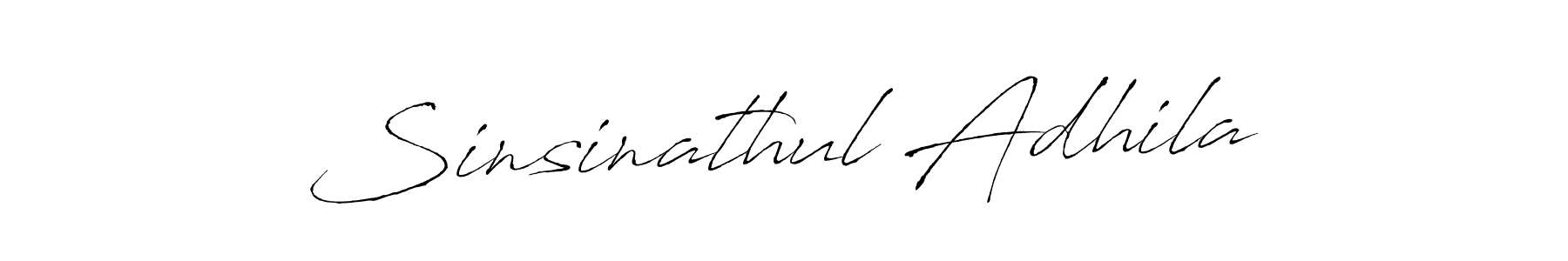 if you are searching for the best signature style for your name Sinsinathul Adhila. so please give up your signature search. here we have designed multiple signature styles  using Antro_Vectra. Sinsinathul Adhila signature style 6 images and pictures png