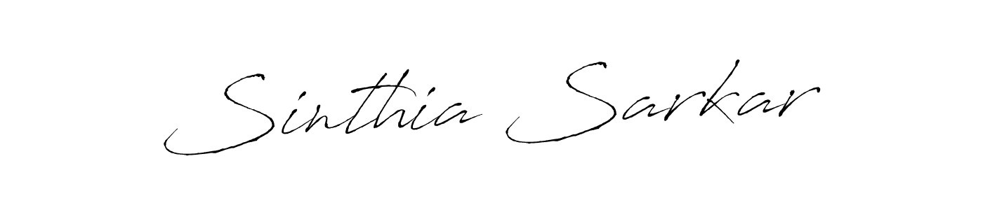 Antro_Vectra is a professional signature style that is perfect for those who want to add a touch of class to their signature. It is also a great choice for those who want to make their signature more unique. Get Sinthia Sarkar name to fancy signature for free. Sinthia Sarkar signature style 6 images and pictures png