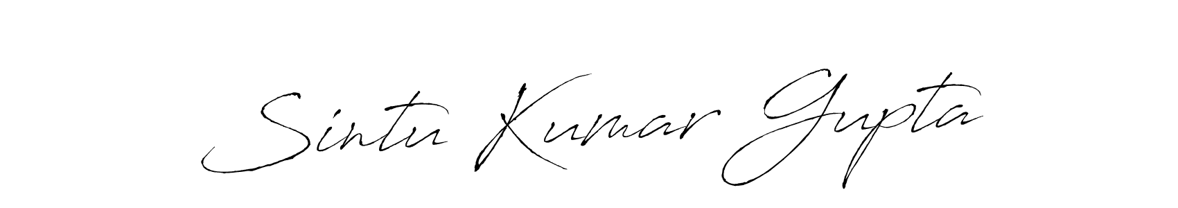 Also we have Sintu Kumar Gupta name is the best signature style. Create professional handwritten signature collection using Antro_Vectra autograph style. Sintu Kumar Gupta signature style 6 images and pictures png