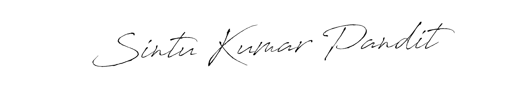 This is the best signature style for the Sintu Kumar Pandit name. Also you like these signature font (Antro_Vectra). Mix name signature. Sintu Kumar Pandit signature style 6 images and pictures png