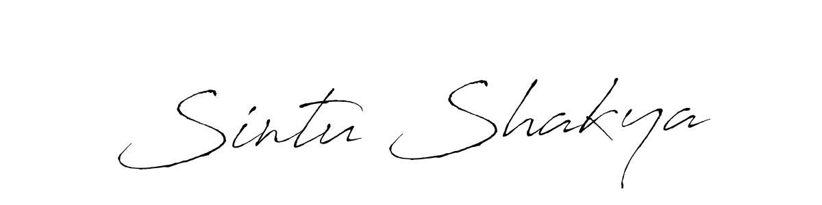 Once you've used our free online signature maker to create your best signature Antro_Vectra style, it's time to enjoy all of the benefits that Sintu Shakya name signing documents. Sintu Shakya signature style 6 images and pictures png
