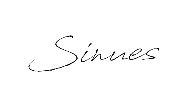 Once you've used our free online signature maker to create your best signature Antro_Vectra style, it's time to enjoy all of the benefits that Sinues name signing documents. Sinues signature style 6 images and pictures png