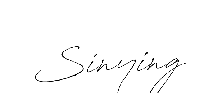 How to make Sinying signature? Antro_Vectra is a professional autograph style. Create handwritten signature for Sinying name. Sinying signature style 6 images and pictures png