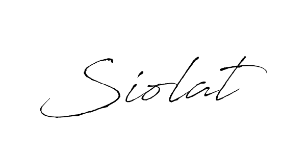 Siolat stylish signature style. Best Handwritten Sign (Antro_Vectra) for my name. Handwritten Signature Collection Ideas for my name Siolat. Siolat signature style 6 images and pictures png