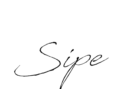 Also we have Sipe name is the best signature style. Create professional handwritten signature collection using Antro_Vectra autograph style. Sipe signature style 6 images and pictures png