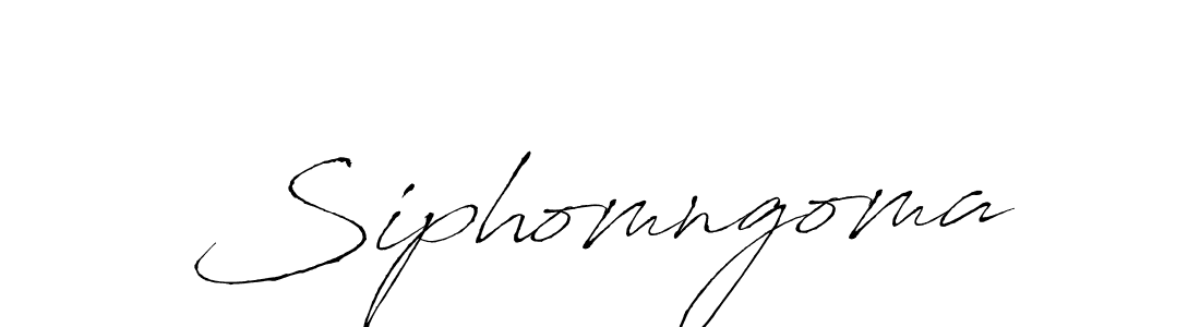 Also You can easily find your signature by using the search form. We will create Siphomngoma name handwritten signature images for you free of cost using Antro_Vectra sign style. Siphomngoma signature style 6 images and pictures png