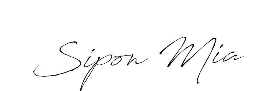 This is the best signature style for the Sipon Mia name. Also you like these signature font (Antro_Vectra). Mix name signature. Sipon Mia signature style 6 images and pictures png