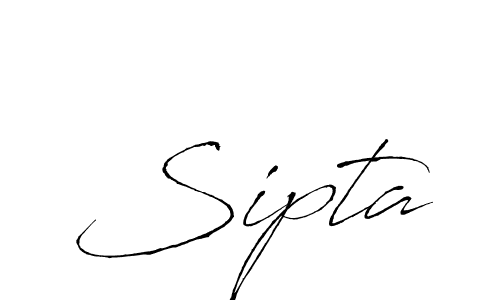 Once you've used our free online signature maker to create your best signature Antro_Vectra style, it's time to enjoy all of the benefits that Sipta name signing documents. Sipta signature style 6 images and pictures png