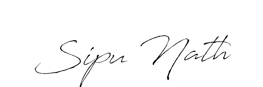 Sipu Nath stylish signature style. Best Handwritten Sign (Antro_Vectra) for my name. Handwritten Signature Collection Ideas for my name Sipu Nath. Sipu Nath signature style 6 images and pictures png