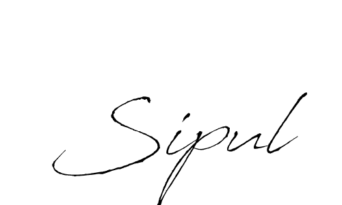 You should practise on your own different ways (Antro_Vectra) to write your name (Sipul) in signature. don't let someone else do it for you. Sipul signature style 6 images and pictures png