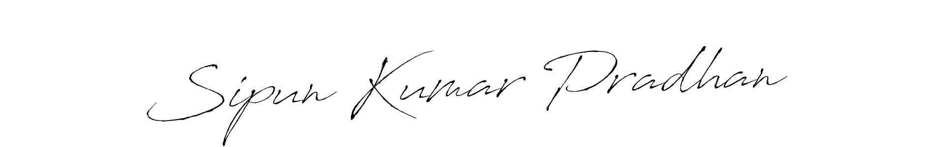 It looks lik you need a new signature style for name Sipun Kumar Pradhan. Design unique handwritten (Antro_Vectra) signature with our free signature maker in just a few clicks. Sipun Kumar Pradhan signature style 6 images and pictures png