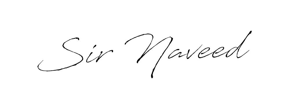 How to make Sir Naveed signature? Antro_Vectra is a professional autograph style. Create handwritten signature for Sir Naveed name. Sir Naveed signature style 6 images and pictures png