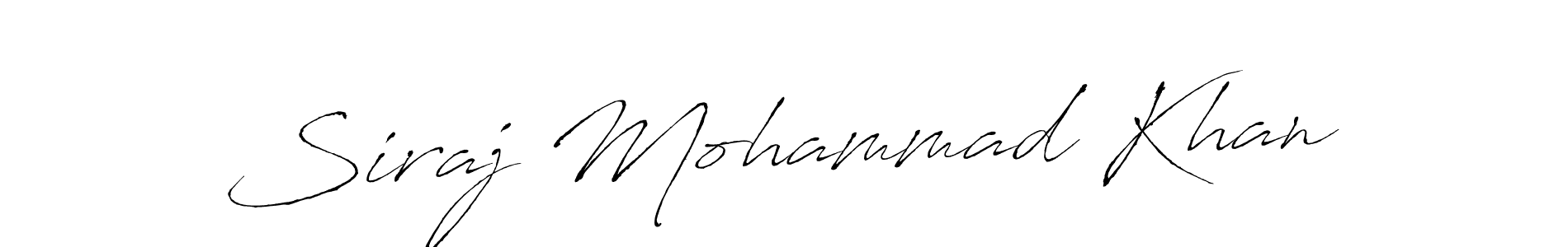 Use a signature maker to create a handwritten signature online. With this signature software, you can design (Antro_Vectra) your own signature for name Siraj Mohammad Khan. Siraj Mohammad Khan signature style 6 images and pictures png