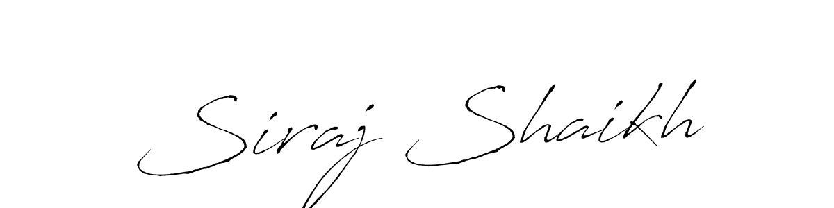 You can use this online signature creator to create a handwritten signature for the name Siraj Shaikh. This is the best online autograph maker. Siraj Shaikh signature style 6 images and pictures png