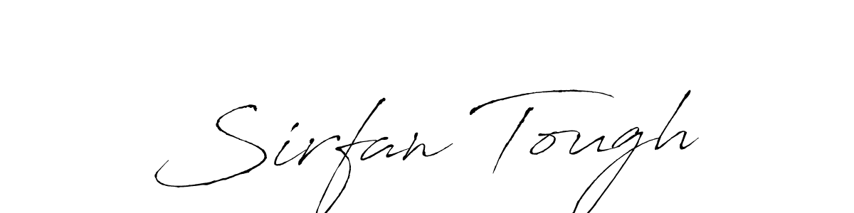 Once you've used our free online signature maker to create your best signature Antro_Vectra style, it's time to enjoy all of the benefits that Sirfan Tough name signing documents. Sirfan Tough signature style 6 images and pictures png