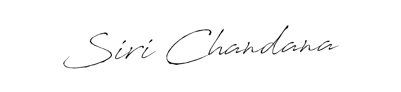 Use a signature maker to create a handwritten signature online. With this signature software, you can design (Antro_Vectra) your own signature for name Siri Chandana. Siri Chandana signature style 6 images and pictures png