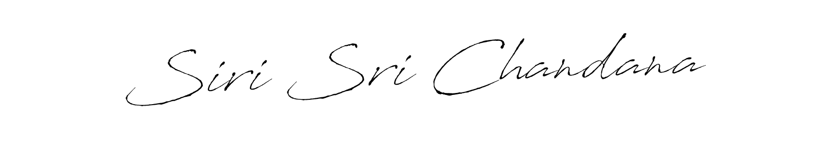 Antro_Vectra is a professional signature style that is perfect for those who want to add a touch of class to their signature. It is also a great choice for those who want to make their signature more unique. Get Siri Sri Chandana name to fancy signature for free. Siri Sri Chandana signature style 6 images and pictures png