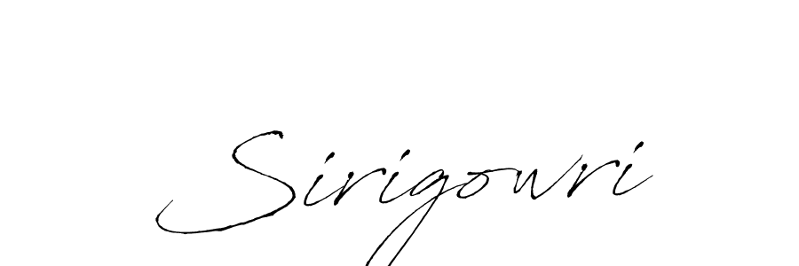 Similarly Antro_Vectra is the best handwritten signature design. Signature creator online .You can use it as an online autograph creator for name Sirigowri. Sirigowri signature style 6 images and pictures png