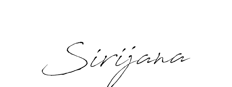 if you are searching for the best signature style for your name Sirijana. so please give up your signature search. here we have designed multiple signature styles  using Antro_Vectra. Sirijana signature style 6 images and pictures png