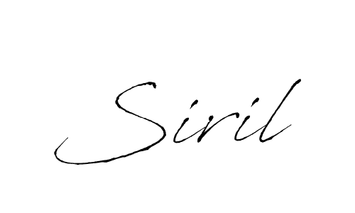 How to make Siril name signature. Use Antro_Vectra style for creating short signs online. This is the latest handwritten sign. Siril signature style 6 images and pictures png