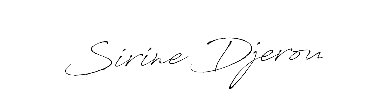 if you are searching for the best signature style for your name Sirine Djerou. so please give up your signature search. here we have designed multiple signature styles  using Antro_Vectra. Sirine Djerou signature style 6 images and pictures png