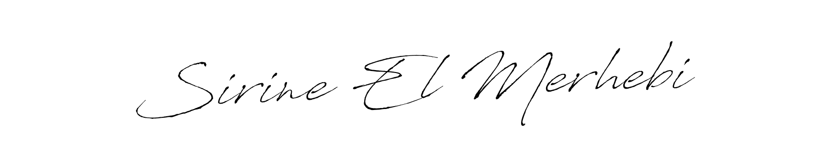 You should practise on your own different ways (Antro_Vectra) to write your name (Sirine El Merhebi) in signature. don't let someone else do it for you. Sirine El Merhebi signature style 6 images and pictures png