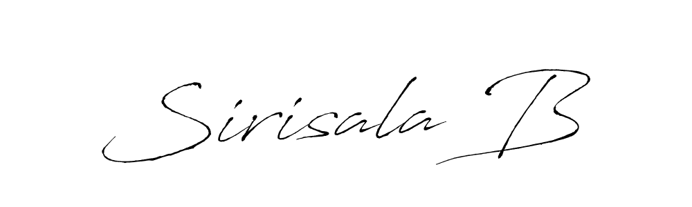 Once you've used our free online signature maker to create your best signature Antro_Vectra style, it's time to enjoy all of the benefits that Sirisala B name signing documents. Sirisala B signature style 6 images and pictures png