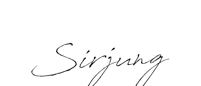 Best and Professional Signature Style for Sirjung. Antro_Vectra Best Signature Style Collection. Sirjung signature style 6 images and pictures png