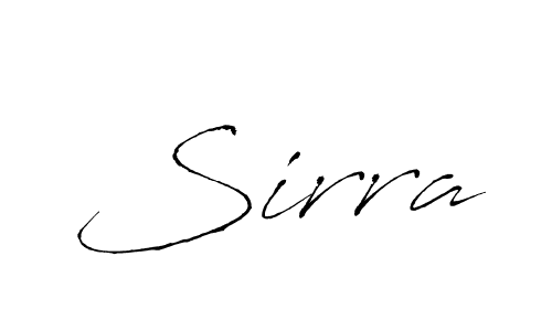 You should practise on your own different ways (Antro_Vectra) to write your name (Sirra) in signature. don't let someone else do it for you. Sirra signature style 6 images and pictures png