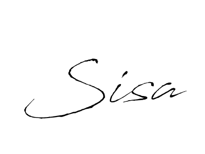 The best way (Antro_Vectra) to make a short signature is to pick only two or three words in your name. The name Sisa include a total of six letters. For converting this name. Sisa signature style 6 images and pictures png