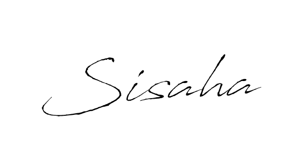 Create a beautiful signature design for name Sisaha. With this signature (Antro_Vectra) fonts, you can make a handwritten signature for free. Sisaha signature style 6 images and pictures png