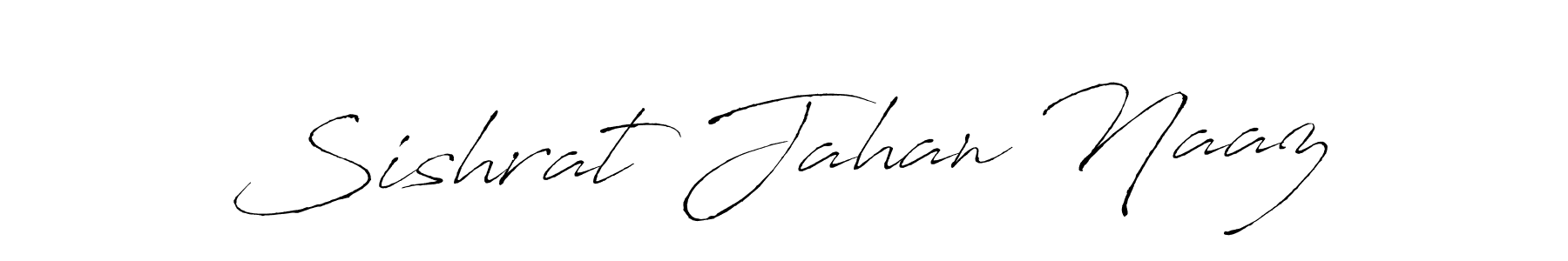 Also we have Sishrat Jahan Naaz name is the best signature style. Create professional handwritten signature collection using Antro_Vectra autograph style. Sishrat Jahan Naaz signature style 6 images and pictures png