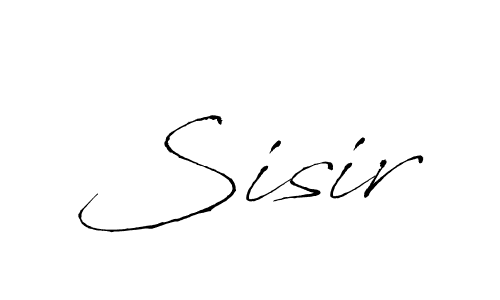 The best way (Antro_Vectra) to make a short signature is to pick only two or three words in your name. The name Sisir include a total of six letters. For converting this name. Sisir signature style 6 images and pictures png