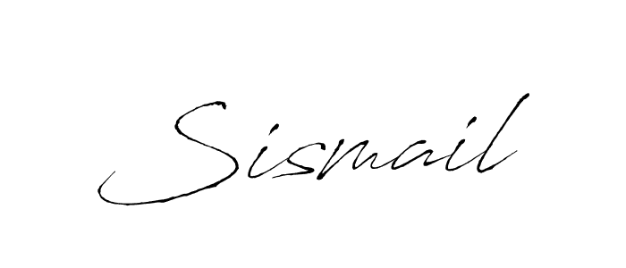 How to make Sismail signature? Antro_Vectra is a professional autograph style. Create handwritten signature for Sismail name. Sismail signature style 6 images and pictures png