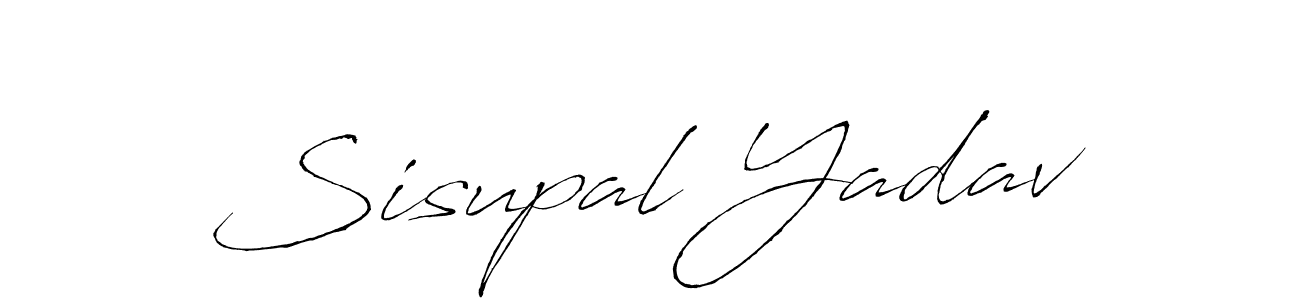 You should practise on your own different ways (Antro_Vectra) to write your name (Sisupal Yadav) in signature. don't let someone else do it for you. Sisupal Yadav signature style 6 images and pictures png