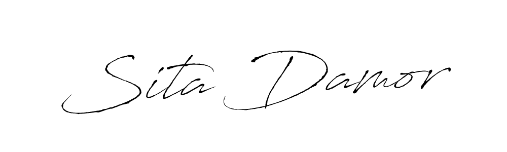 It looks lik you need a new signature style for name Sita Damor. Design unique handwritten (Antro_Vectra) signature with our free signature maker in just a few clicks. Sita Damor signature style 6 images and pictures png